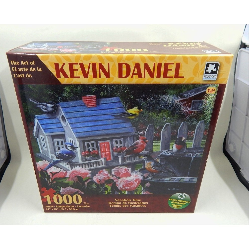 Puzzle Art Kevin Daniel Vacation Time 2016 Karmin #08563-Z 1000+ Pc. Sealed